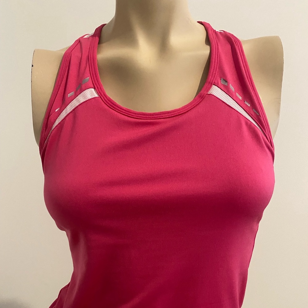 Athletic Works Fuchsia Racerback Tank Top - Picture 2 of 7